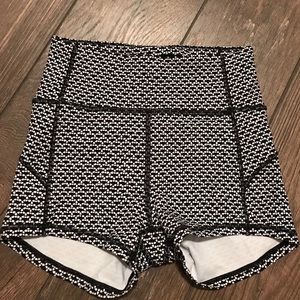 Lululemon in movement shorts